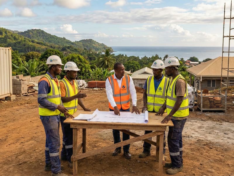 Réunion chantier équipes ELYSIUM